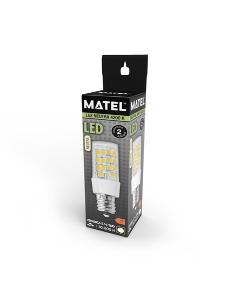 Bomb Led E14 230V 8w 360º Neutra