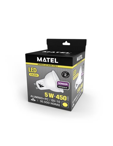 Bomb Led Dicroica Sens Crepusc 5w C