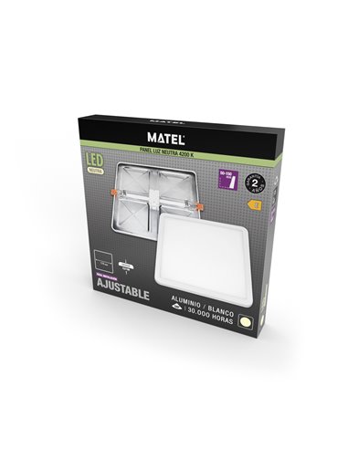 Downlight Led Ajustable Cua Blanco 30w N