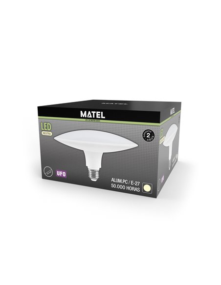 Bomb Led Plafon Ufo 120º 18w Neutra