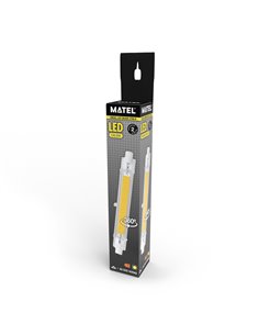 Bomb Led Lineal Cob 16x118mm 12w Calida 2