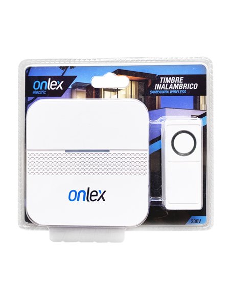 Timbre Inalambrico Receptor 230V