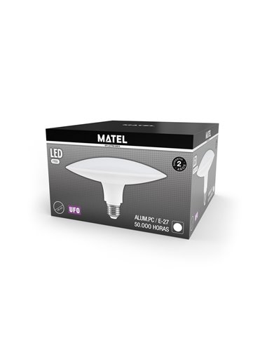 Bomb Led Plafon Ufo 120º 18w Fria