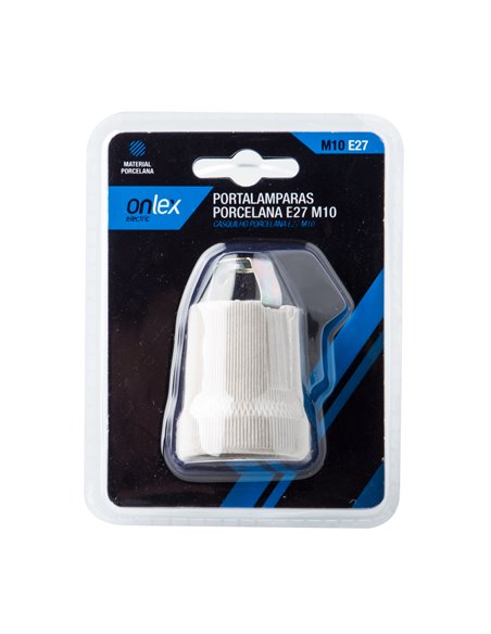 Bl Portalamparas Onlex E-27 Porcel M10