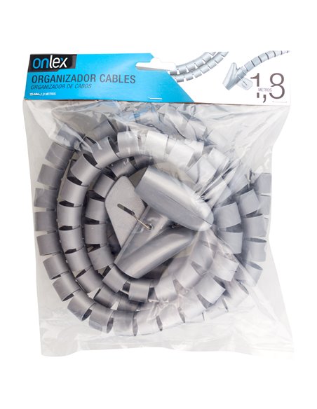 Organizador de cables onlex 1,8m 25mm