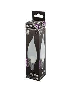 Bomb Led Vela Flama 3 Intensid E14 5w Fr 2