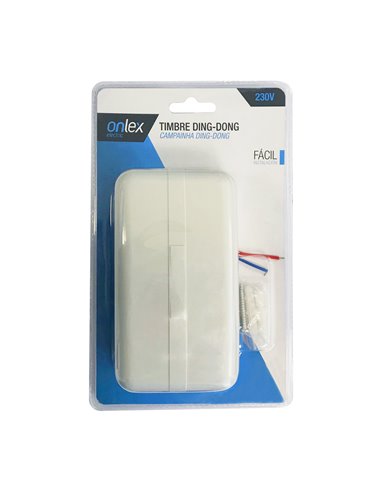 Timbre Ding-Dong 230V 135x79x50mm