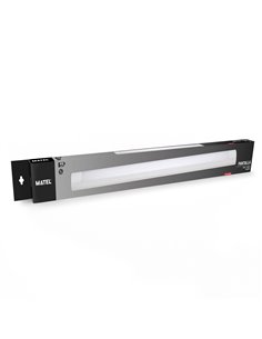 Pantalla Blanca Ip20 P/2tub Led 25w 150c 2