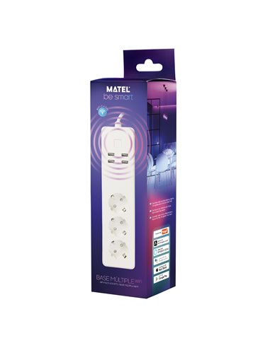 Base Multiple Smart Wifi 3t Y 4usb 1,8m
