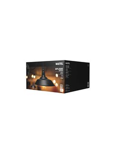 Aplique vintage E27 matel 260x260mm 2