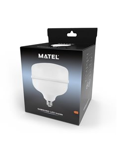 Lâmpada LED industrial matel chip samsung E27 50W 6400K 2