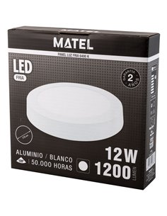 Downlight Led Superf Redon Blanco 12w Fr 2