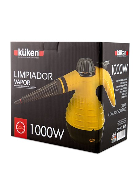 Limpiador Vapor Kuken 1000 W