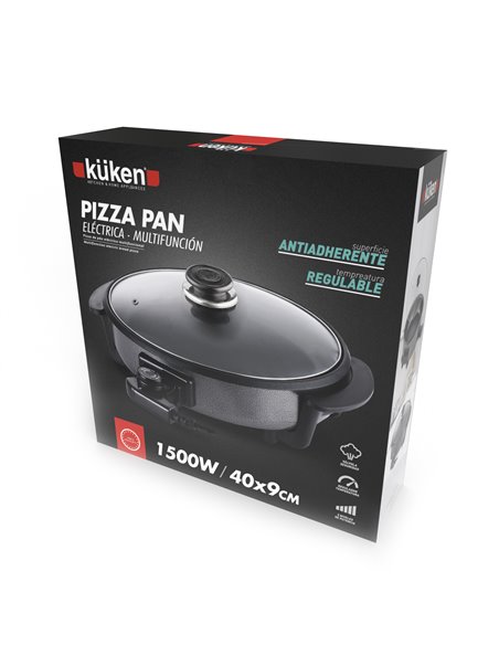 Pizza Pan Antiad 40x9 Cm 1500w Kuken