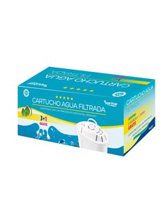 Cartucho de água filtrada Supreme 3+1 2