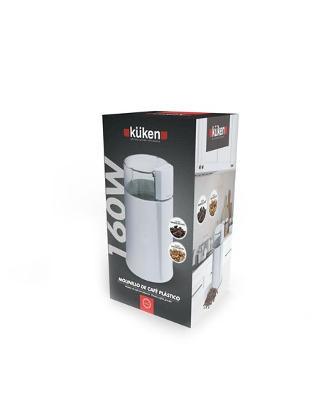 Molinillo café plástico kuken 160w