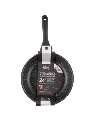 Sarten Al Fund Piedra Black 20 Cm