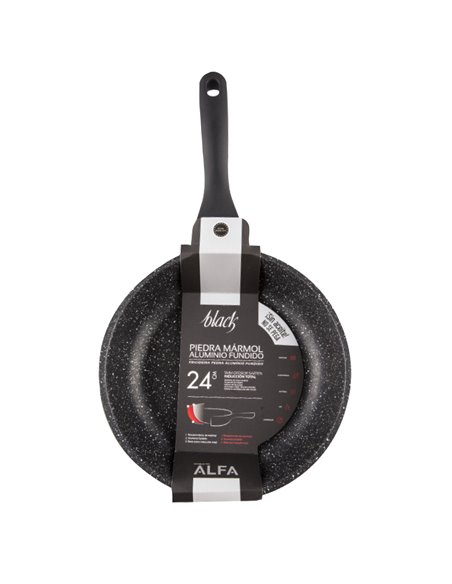 Sarten Al Fund Piedra Black 20 Cm