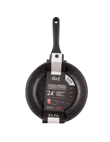 Sarten Al Fund Piedra Black 28 Cm