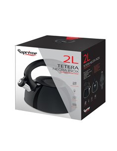 Tetera Supreme Inox 2 0 L Negra 2