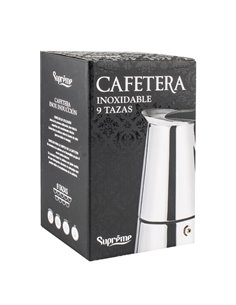 Cafetera inducción inox supreme 6 tazas 2