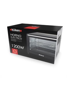 Horno Electrico Kuken 18l 1200w 2