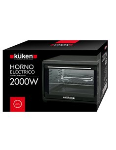 Horno eléctrico 45 litros 2000w küken 2