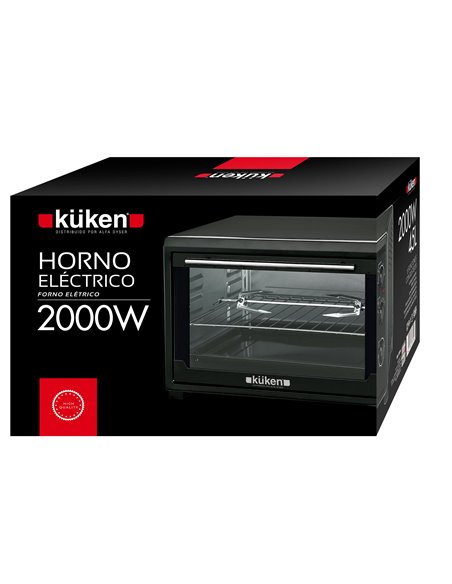 Horno Electrico Kuken 45l 2000w