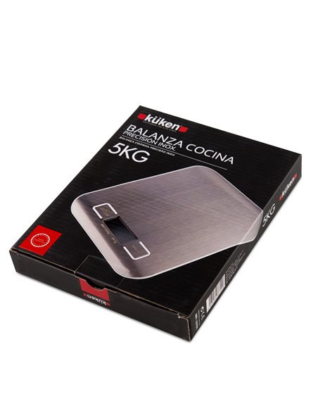 Balanza Cocina Inox Kuken Precision 5kg