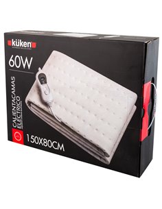 Aquecedor de cama elétrico 60w 150x80 cm küken 2