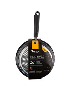 Sarten Doble Tortilla Induccion 26 Cm 2