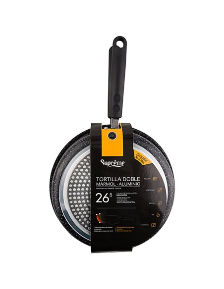 Sarten Doble Tortilla Induccion 26 Cm