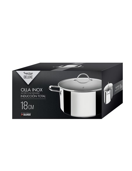 Olla Inox Supreme Deluxe 18 Cm