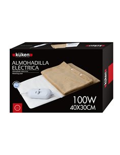 Almofada elétrica lombar com capa 100w küken 2