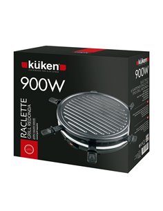 Raclette Grill Redonda Kuken 900w 2