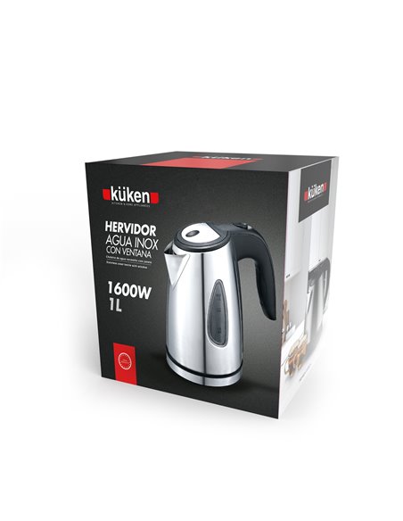 Chaleira elétrica de água 1400w 1l küken