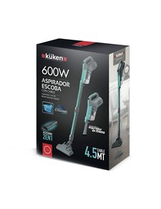 Aspirador Escoba Vert Cable 4,5 Met 600w 2