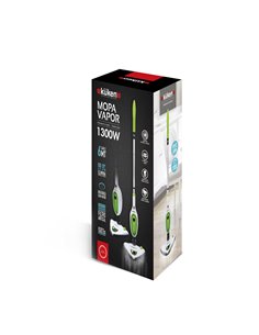 Esfregona a vapor com cabo küken 1300w de 6m 2