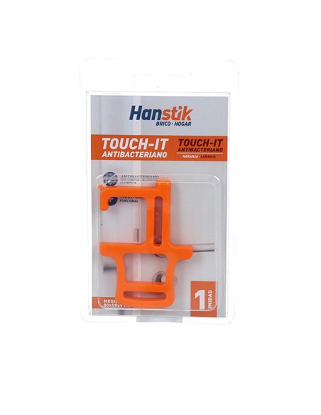 Touch-It Antibacteriano Naranja Bl 1