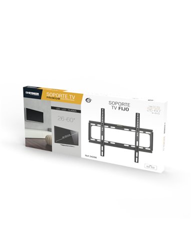 Soporte TV-Lcd 50kg 26”-60” Fijo