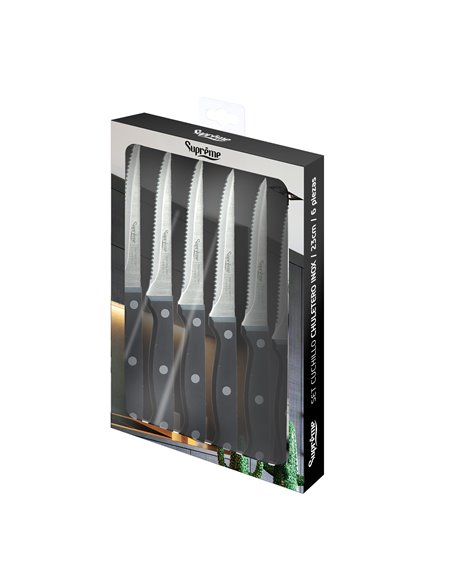 Set Cuchillo Sierra 11 Cm 6 Piezas