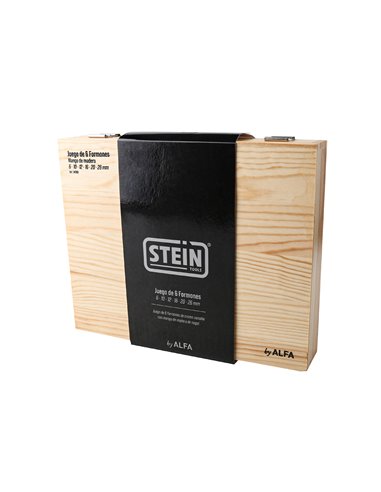 Formón mango madera stein juego 6 piezas