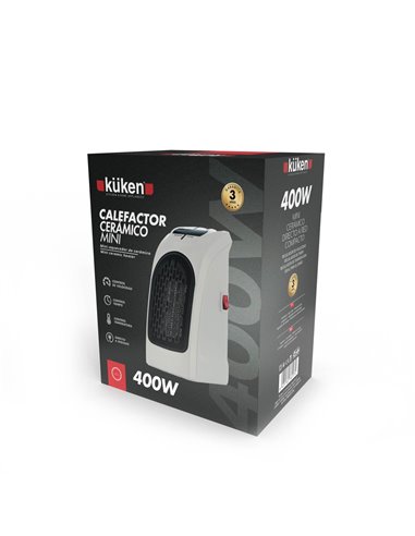 Calefactor Kuken Ceramico Mini 400w