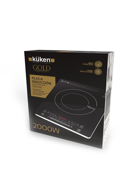 Placa Induccion Digital 2000w Kuken Gold