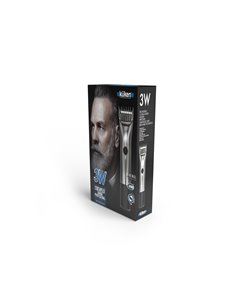 Aparador de cabelo e barba com bateria Küken 3w 2