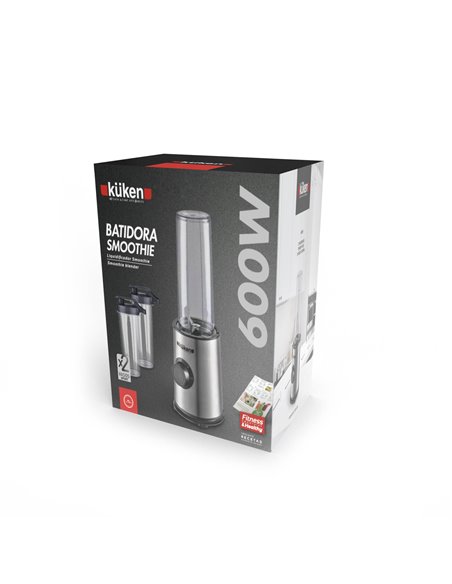 Batidora de vaso portátil smoothies 800ml 600w