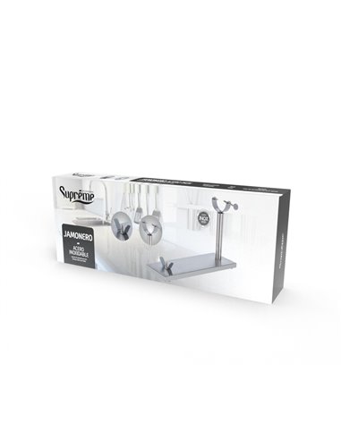 Jamonero modelo acero inox