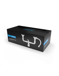 Sifão duplo Artic com transbordamento de 1 1/2" 2