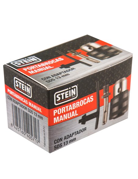 Portabrocas Metal Manual Con Adap Sds