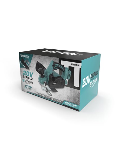 Cepillo Vatton 20V Sin Bateria